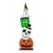 Glitzhome® 36" Halloween Wood Stacked Ghost, Frankenstein, Skull & Pumpkin Porch Décor